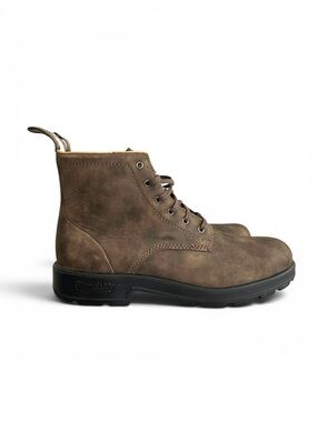 Blundstone #1937 Original Rustic Brown Leather Lace Up Boot Womens AU 7 | US 10